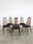 Mid-Century Modern Niels Koefoed “Eva” Dining Chairs – Set of 6 For Sale - Image 3 of 10