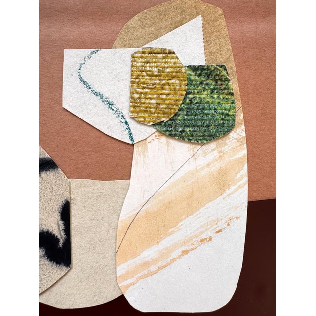 2020s "New Directive 7" Original Mixed-Media Collage on Paper by Zac Woodiel For Sale - Image 5 of 8