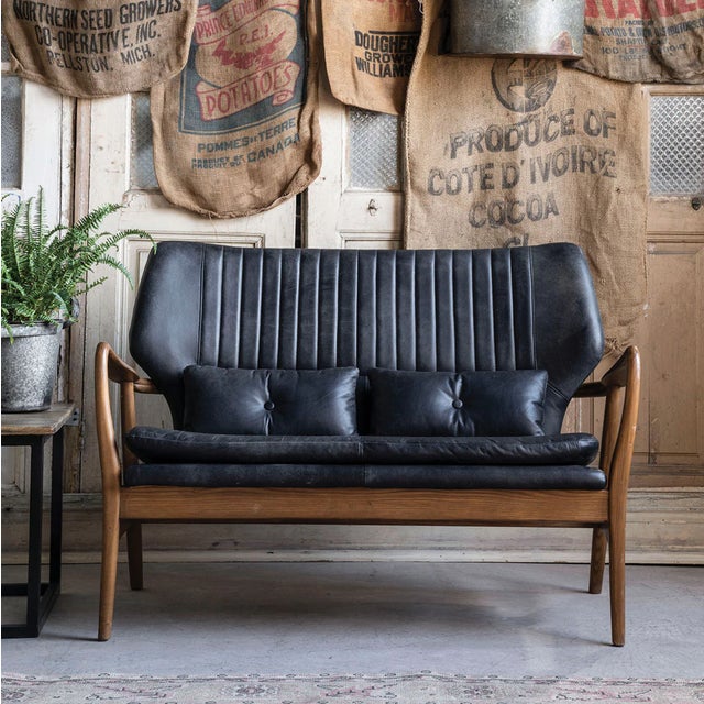 New special order item. Not vintage. Our Scandinavian-inspired collection of chairs and love seats evokes classic mid-...