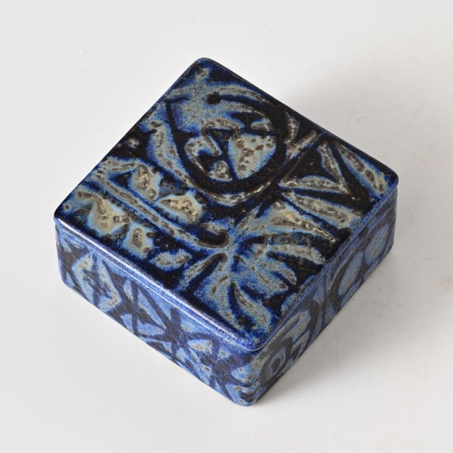 Baca Series Ceramic Box by Nils Thorsson for Alumina Royal Copenhagen, 1970s For Sale - Image 6 of 10