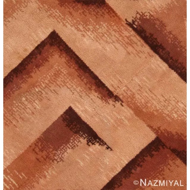 Nazmiyal Collection 1920s Art Deco Design Wilton Rug For Sale In New York - Image 6 of 7