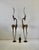 Monumental Stylized Bronze-Finished Metal Gazelle Sculptures-a Pair For Sale - Image 10 of 17