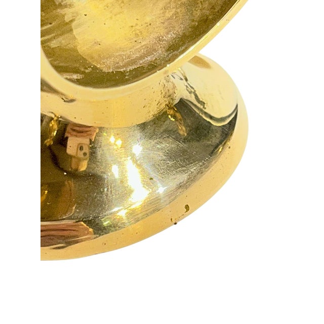 Vintage Hollywood Regency Brass Owl Napkin Rings – Set of 4 For Sale - Image 11 of 12