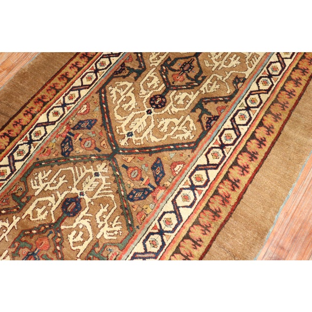 Textile Late 19th Century Camel Hair Runner - 3'8" x 11' For Sale - Image 7 of 18