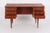 Mid-Century Modern Teakwood Desk by J. Svenstrup for J. Svenstrup, 1960s For Sale - Image 3 of 12