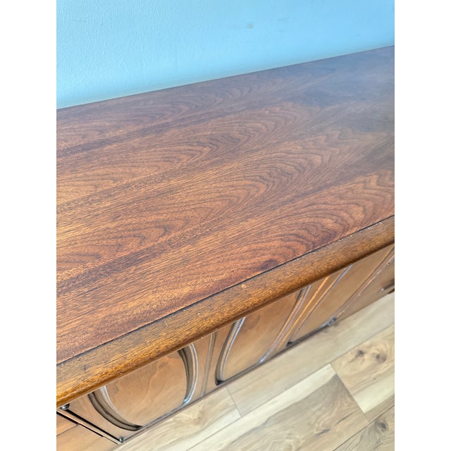 Mid Century Modern Broyhill Emphasis Walnut Dresser For Sale - Image 11 of 11