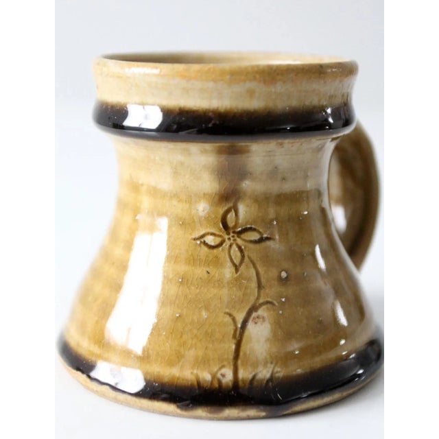 Vintage Studio Pottery Mug For Sale - Image 10 of 12