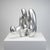 Sculptural Candleholder A reflective sculptural object designed to hold light, mirror its surroundings, and elevate the...