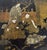 Antique Japanese Black Lacquered Chinoiserie Gilt Painted Jewelry Box For Sale - Image 12 of 16