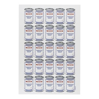 After Banksy, Tesco Value Cream of Tomato Soup Cans, 2006, Offset Printing For Sale
