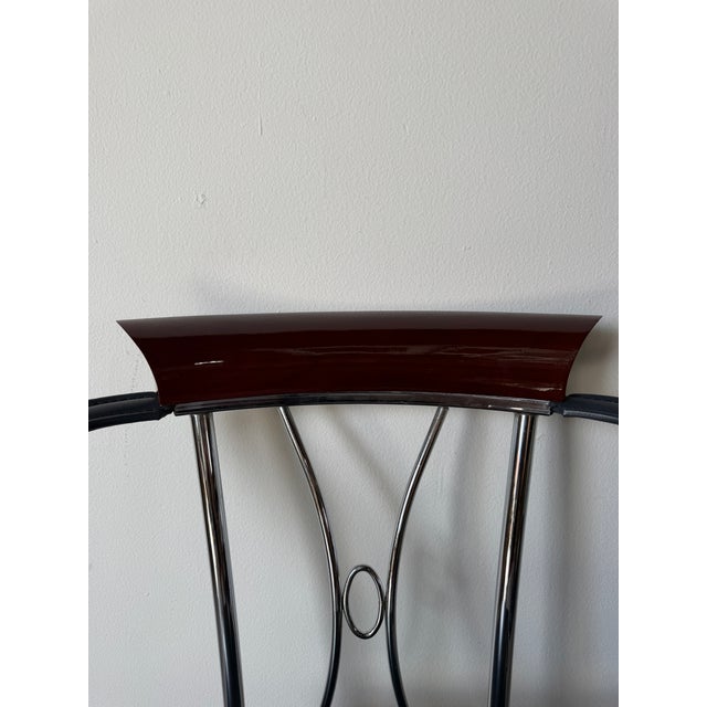 Vintage Spanish Manuel Vidal Grau “Swan” Dining Armchairs – Pair For Sale In Miami - Image 6 of 17