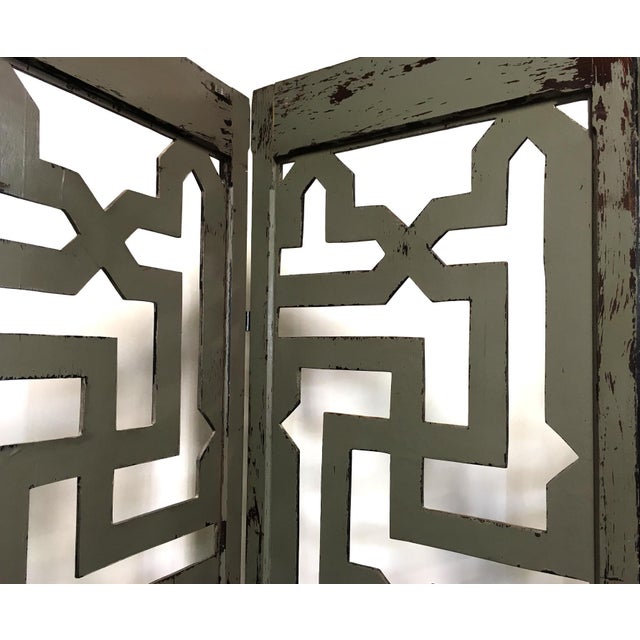 Egyptian FivePanel Folding Room Divider Chairish