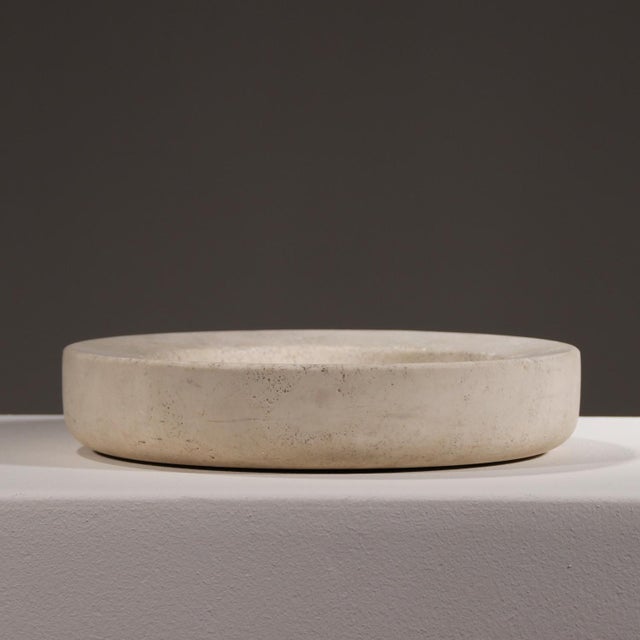 Travertine Vide-Poche by Pier Alessandro Giusti & Egidio Di Rosa for Up & Up, 1970s For Sale - Image 6 of 9