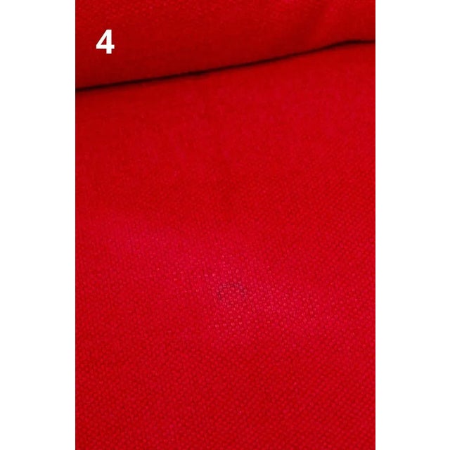 Red Chairs with Wheels, Set of 4 For Sale - Image 18 of 18