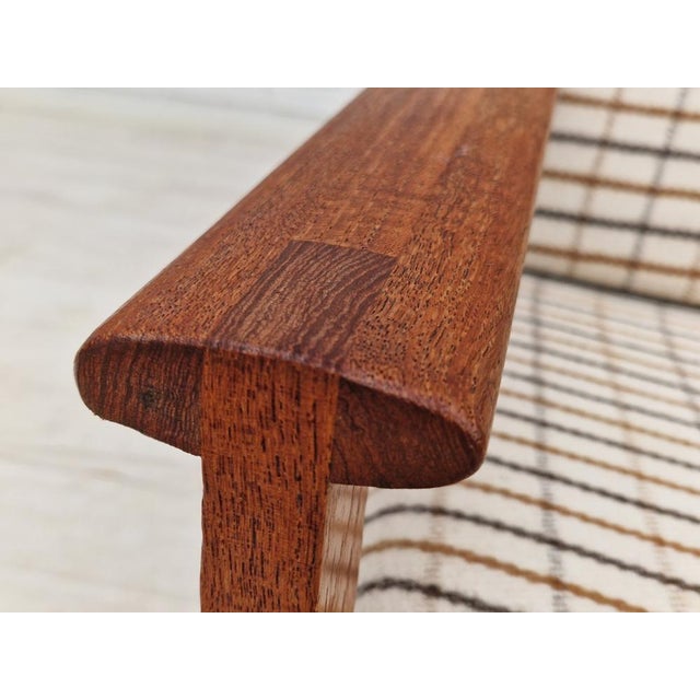 Danish Oak Model Capella Armchair by Illum Wikkelsø for Eilersen Møbler, 1970s For Sale - Image 9 of 18