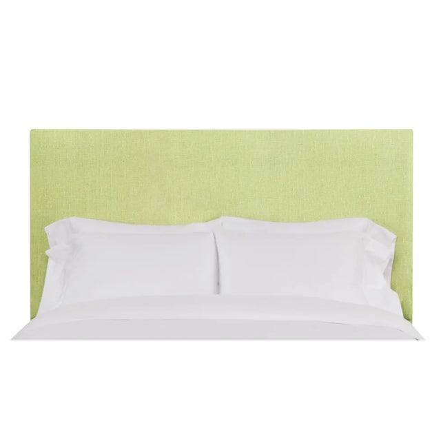 Hadley Queen Headboard, Apple Linen For Sale