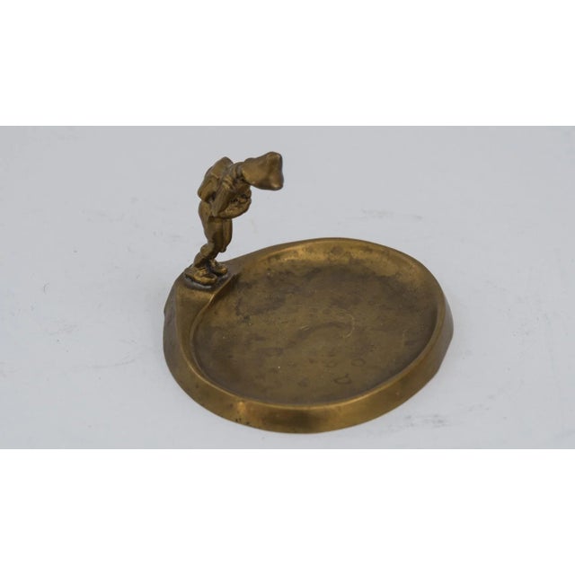 Brown Jugendstil Bronze Ashtray, Vienna, 1905 For Sale - Image 8 of 12