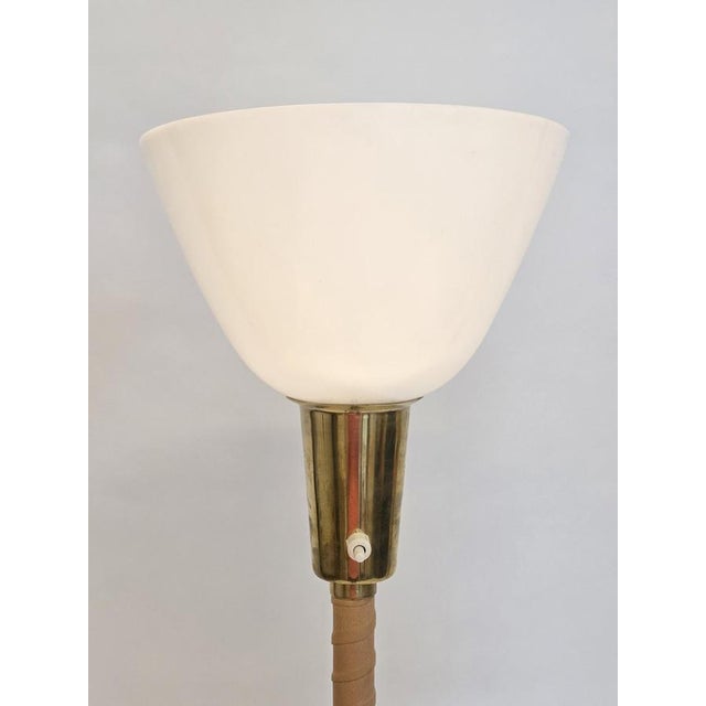 Metal Senator Floor Lamp by Lisa Johansson-Pape for Orno, Finland, 1950s For Sale - Image 7 of 14