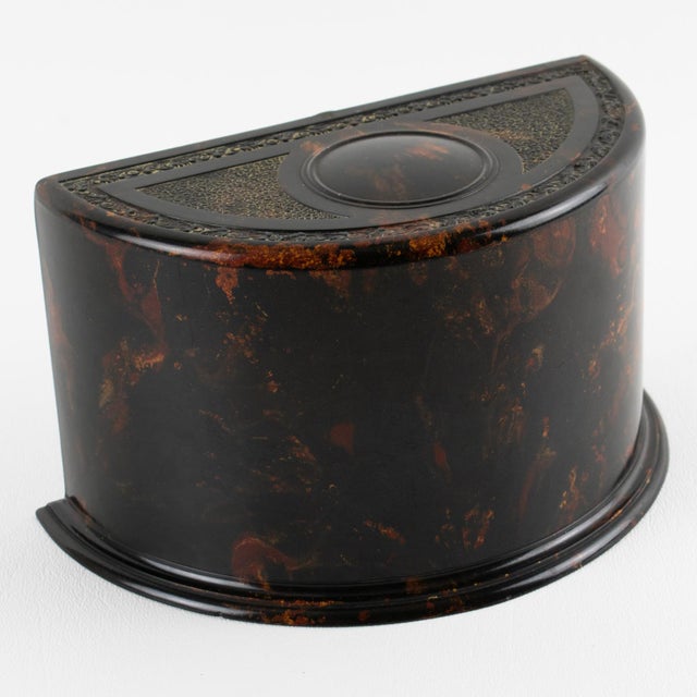 1920s Art Deco Bakelite Modernist Box by Linsden, England Circa 1925 For Sale - Image 5 of 17