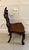 Brown Antique Victorian Carved Mahogany Hall Chairs, 1850s, Set of 2 For Sale - Image 8 of 18