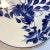 Mid-Century Hand Painted Blue & White Plate From Columbia, South America. For Sale - Image 6 of 7