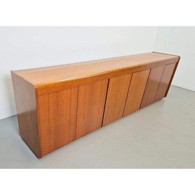 Vintage Danish Teak Sideboard, 1960s For Sale - Image 4 of 17