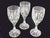 Offered is a set of 3 pieces of Mikasa Park Lane pattern crystal cordial glasses. They feature deep vertical ribs from rim...