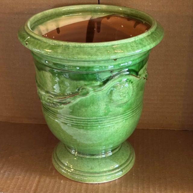 Pair of Authentic French Anduze Pots. 7” X 9” For Sale In Louisville - Image 6 of 10