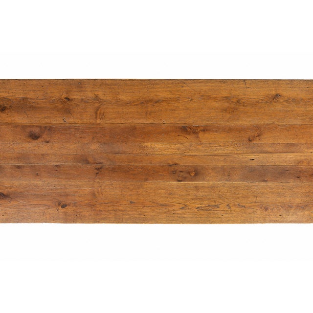 Antique French Oak Drapers Table, 1800s For Sale - Image 13 of 14
