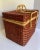 Vintage Woven Wicker Basket With Picnic Accessories- 22 Pieces For Sale In Los Angeles - Image 6 of 13