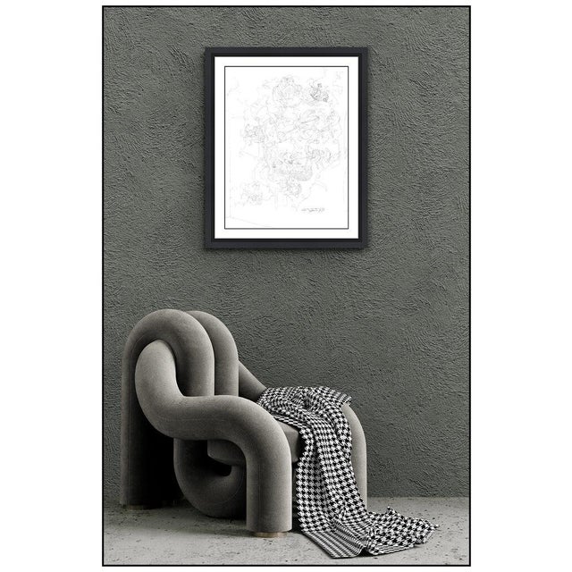 Message us to inquire about custom framing options! (Included for free with every purchase) The artwork here, "Zodiac...