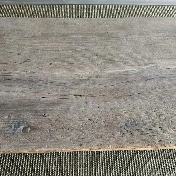 1940s Vintage Elm Wood Coffee Table For Sale - Image 9 of 10