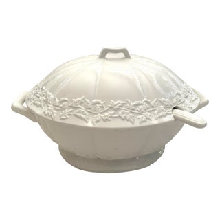 CWC White Soup Tureen For Sale