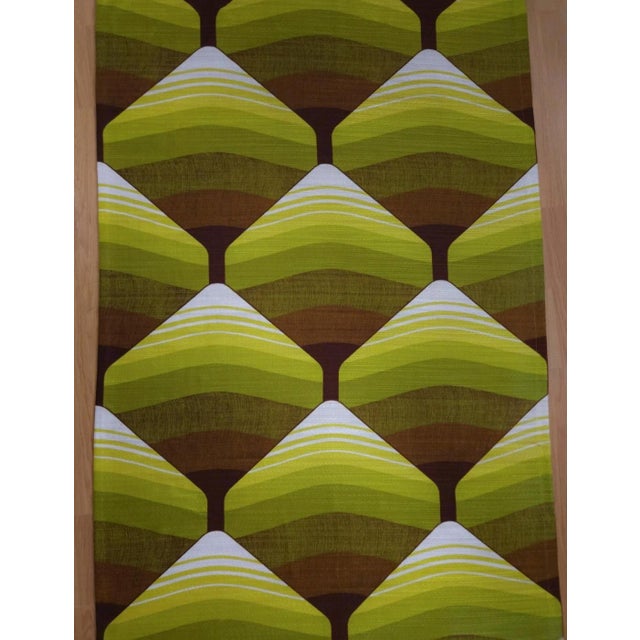 Bauhaus Mid-Century Colnova Curtain Panels, Germany, 1970s, Set of 2 For Sale - Image 3 of 7