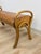 Wood French Style Bentwood Rattan Woven Bench Vintage MCM 1960s Accent Boho Design For Sale - Image 7 of 11