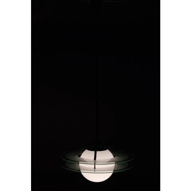 Art Deco Saturn Lamp by Willem H Gispen for Louis Van Teeffelen For Sale - Image 10 of 15