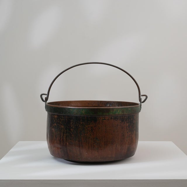 19th Century Belgian Copper Pot For Sale In Greensboro - Image 6 of 18