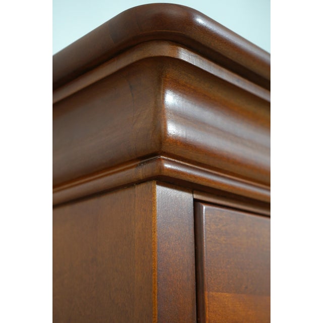Stanley Young America Cherry 6 Drawer Chest For Sale - Image 9 of 16