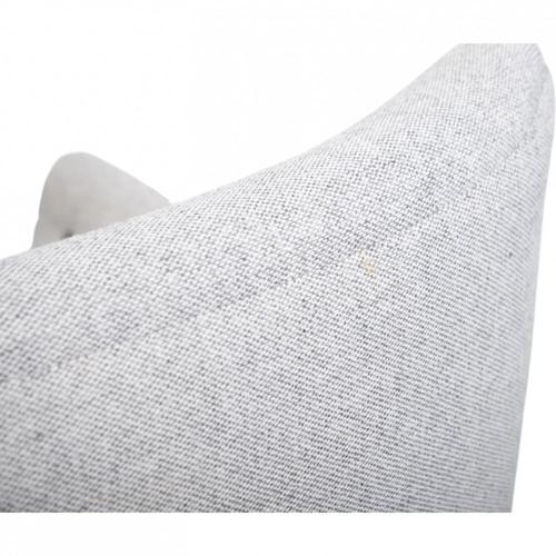 Poet Sofa in Grey Fabric and Black Leather by Finn Juhl, 2020 For Sale - Image 11 of 17