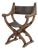 Renaissance Revival Walnut Savonarola Chair For Sale