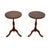 A smart and extremely well made pair of antique wine tables. They were made in England, they date from around the 1950’s...