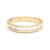 Modern 0.85ctw Diamond Baguette Channel Band Ring, 18k Yellow Gold, Ring Size 8.25 For Sale - Image 3 of 9