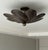 Metal Handmade Brass Flower Flush Mount Ceiling Light For Sale - Image 7 of 9