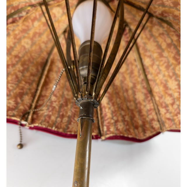 19th Century Victorian Decorative Umbrella Table Lamp by r.b. & Co. For Sale - Image 11 of 12