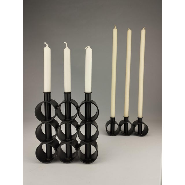 1960s Candlesticks, Denmark, 1960s, Set of 2 For Sale - Image 5 of 7