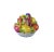 Large Vintage Terra Cotta Glazed Della Robbia Ceramic Woven Basket With Fruit Assortment For Sale In New York - Image 6 of 8