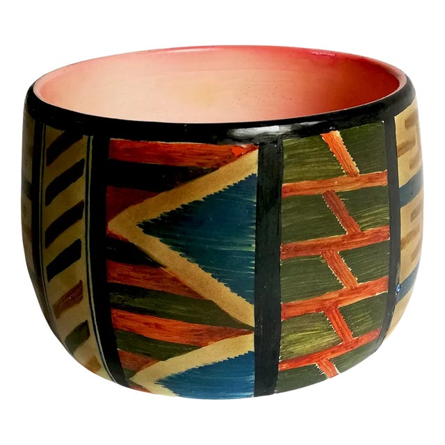 Vintage Ceramic Bowl from Lenci SR, 1940s For Sale