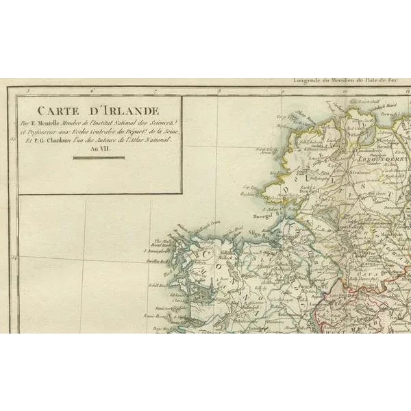 Map of Ireland, 1802 For Sale - Image 4 of 8