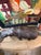 Folk Art Wood and Leather Hippopotamus Sculpture For Sale - Image 3 of 9