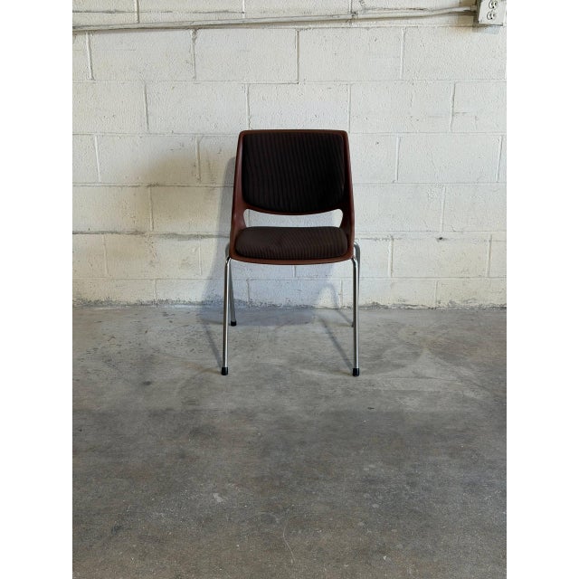 Mid-Century Modern Bendt Winge Norwegian Modern Chair Mid Century Chrome Chair 1970s For Sale - Image 3 of 10